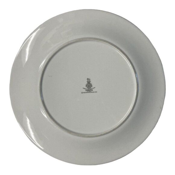 Vintage 1973 Royal Doulton Coniston H5030 Round Dinner Plate 10 5/8" Blue Lace - Picture 4 of 5